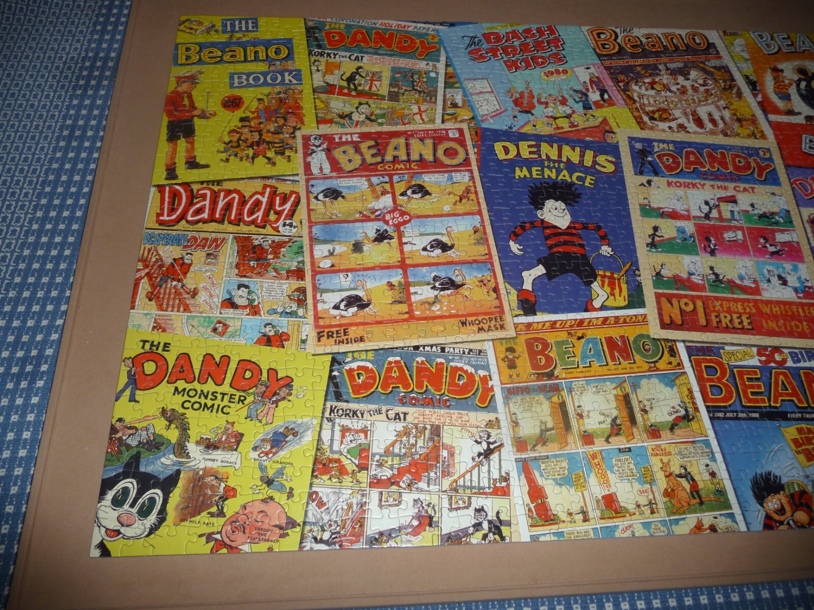Gibsons Beano and Dandy The Golden Years 1000 Piece Jigsaw Puzzle