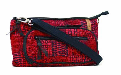 Donna Sharp ''RALEIGH'' Heather Hangbag 10.5'' x 6'' x 2'' NWT