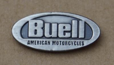 Buell Original Pin Brooch Black/Silver