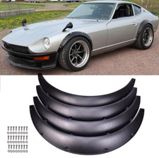 Fender Flare Extra Wide Black Wheel Arch Body 32 35 For Datsun 240z 260z 280z