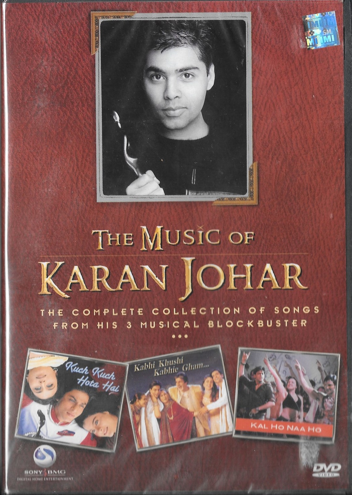 THE MUSIC OF KARAN JOHAR - NEW BOLLYWOOD 32 TOP HIT SONGS DVD - FREE UK POST