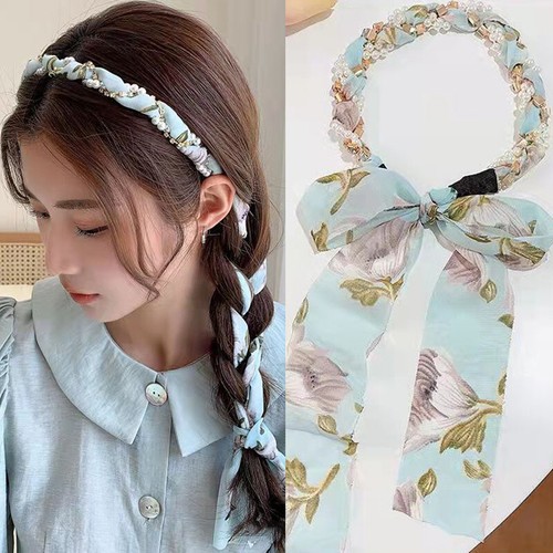 Fashion Headband With Bow Ribbon Cute Hairband For Girls Hair Accessories - Picture 18 of 20