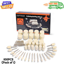 100PCS Polishing Buffing Wheel for Dremel Polishing Kit, Polishing Wheel for ...