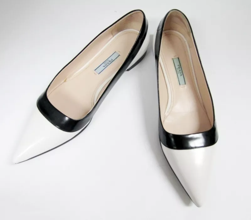 Prada two tone clearance shoes