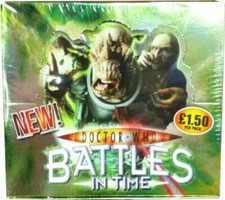 INVADER  DOCTOR  WHO SUPER RARE FOIL CARDS    BATTLES IN TIME