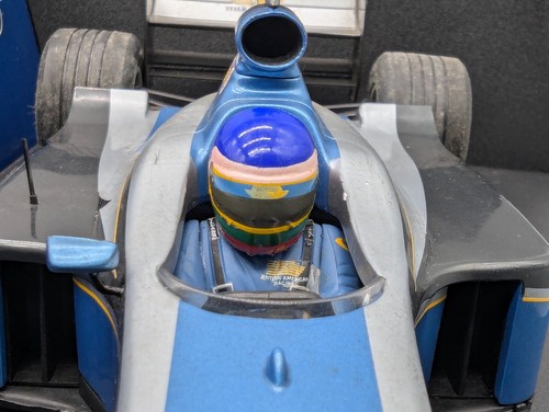Modellautos 1:18 Minichamps Bar 01 Supertec Testcar 1999 J. Villeneuve mit OVP - Bild 7 von 12