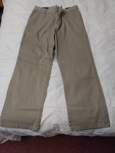 IZOD Boys size 14 Husky Flat Front 