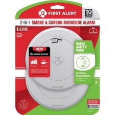 First Alert Battery-Powered Photoelectric Smoke and Carbon Monoxide Detector