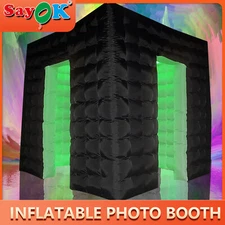 Inflatable Photo Booth Portable Enclosure Tent for Weddings Parties Events Shows