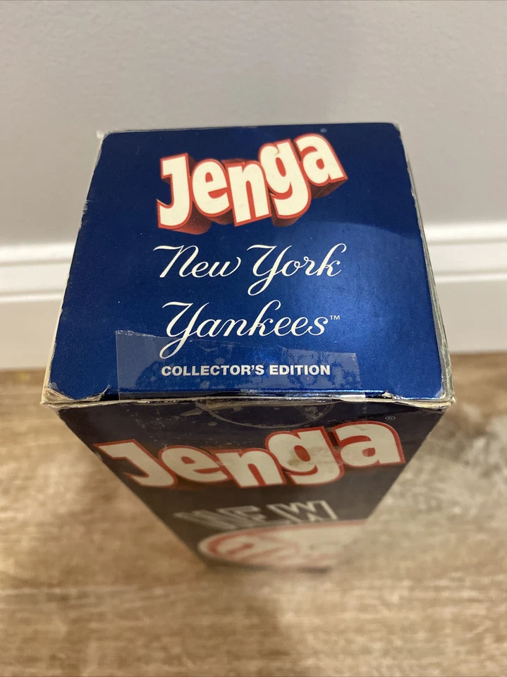 Official New York Yankees Jenga Collectors Edition Wooden Blocks Crafter MLB  - Image 2 of 4