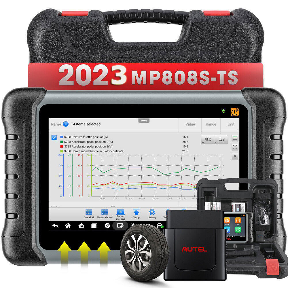 Autel MaxiPRO MP808S-TS OBD2 Car Diagnostic Scanner TPMS 