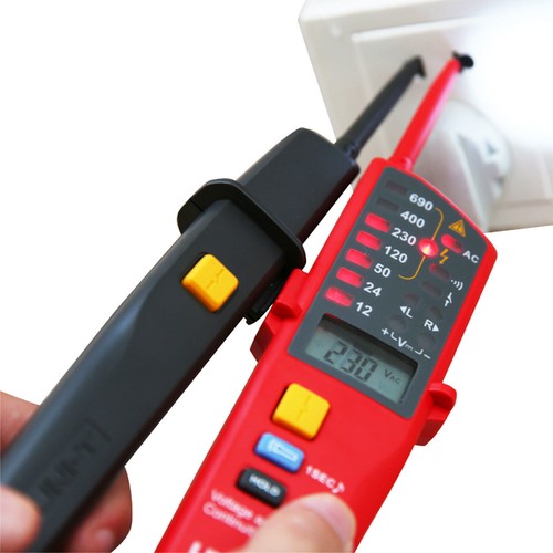 UNI-T UT18C Voltage Continuity Tester 3-phase Voltage Phase Rotation RCD Test - Picture 6 of 8