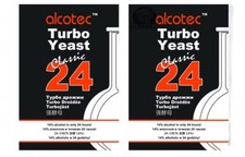 Alcotec 24 Turbo Yeast CLASSIC Extreme Turbo Yeast Deliver up to 14% in 24h 2pcs