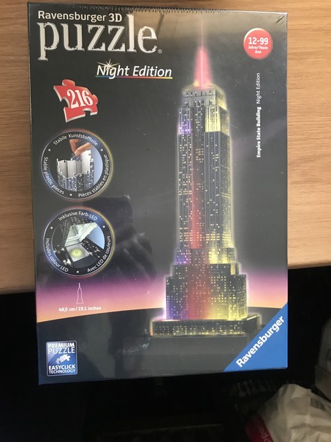 ravensburger 3d light up puzzles