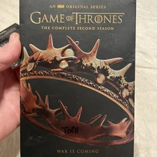 Game of Thrones The Complete Second Season - War is Coming - DVD-New
