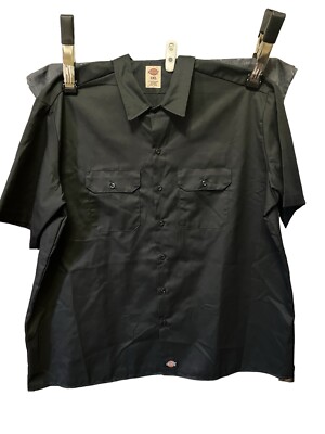 Dickies Mens Shop T-shirt, Mechanics,  or , 1574T Short Sleeve Work Shirt 3XL