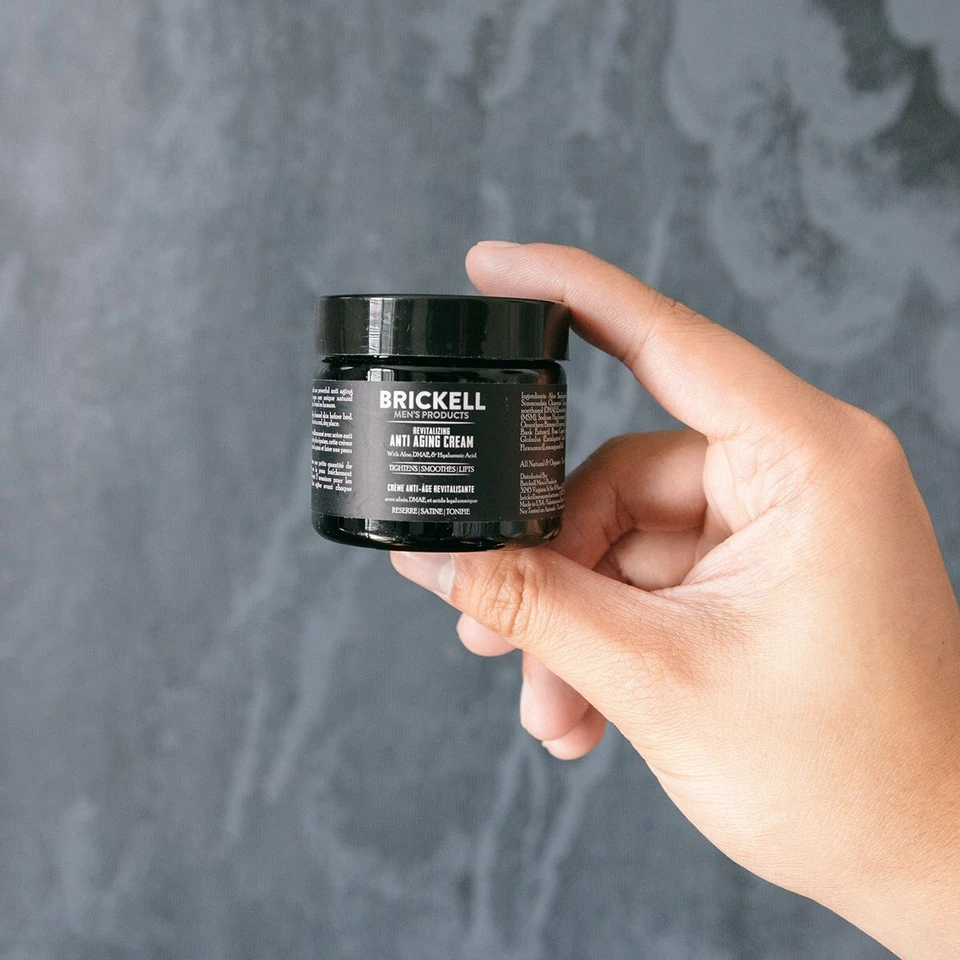 Brickell Men's Revitalizing Anti-Aging Cream, Natural Organic Anti Wrinkle GIFTS - image 4 of 4