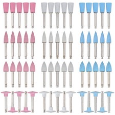 100Pcs Dental Polishing Burs Low Speed Silicone Rubber Composite Grinding Head