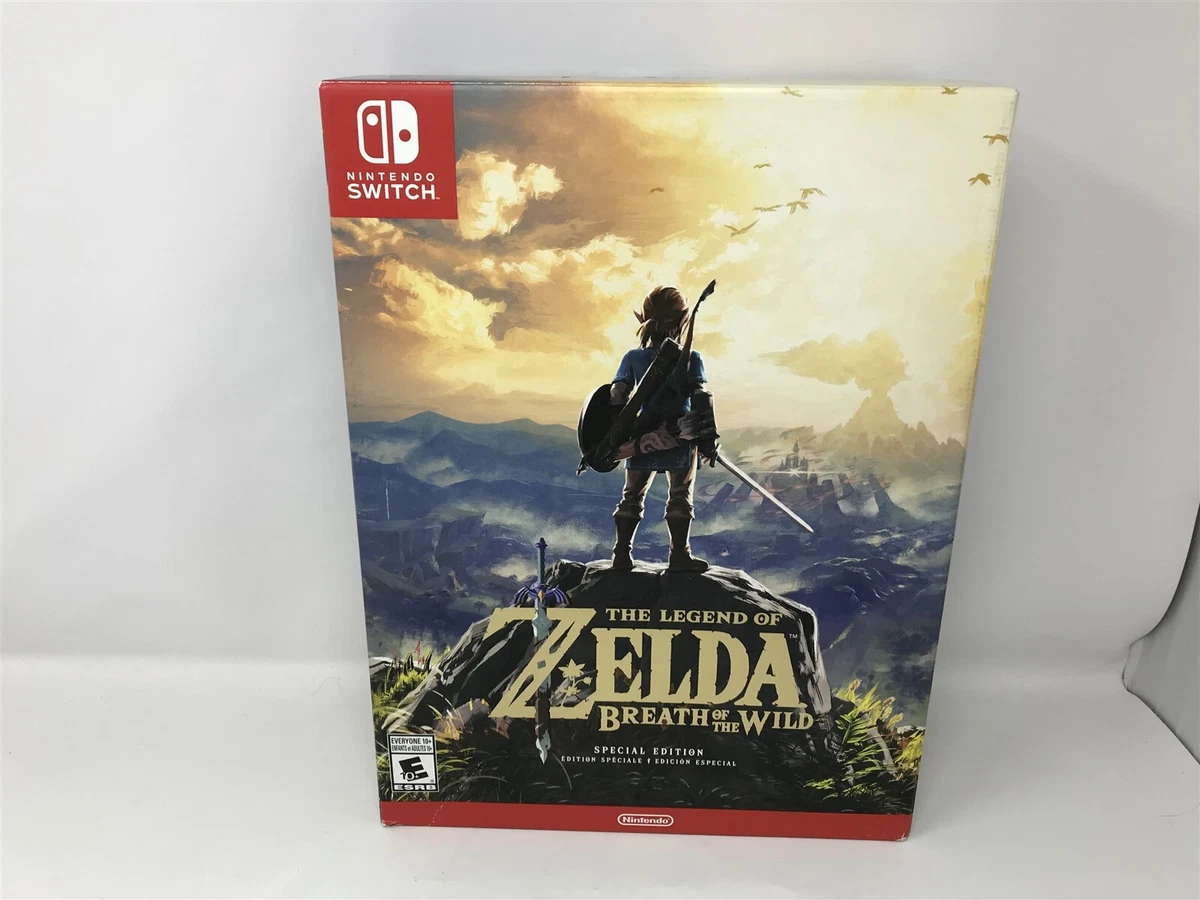 Legend of zelda breath hotsell of the wild ebay