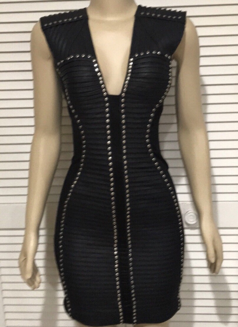 venus leather dress Venus Body Hugging Faux Leather Bodycon Dress