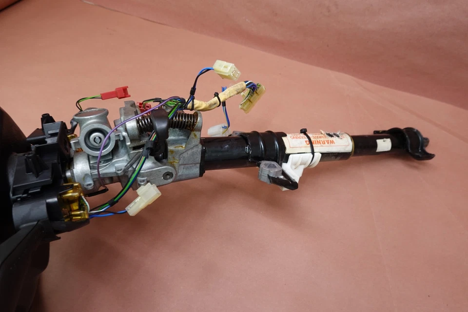 Conjunto de columna de dirección superior Jaguar XJS HE V12 1981-1991 con volante Foto 4 de 4