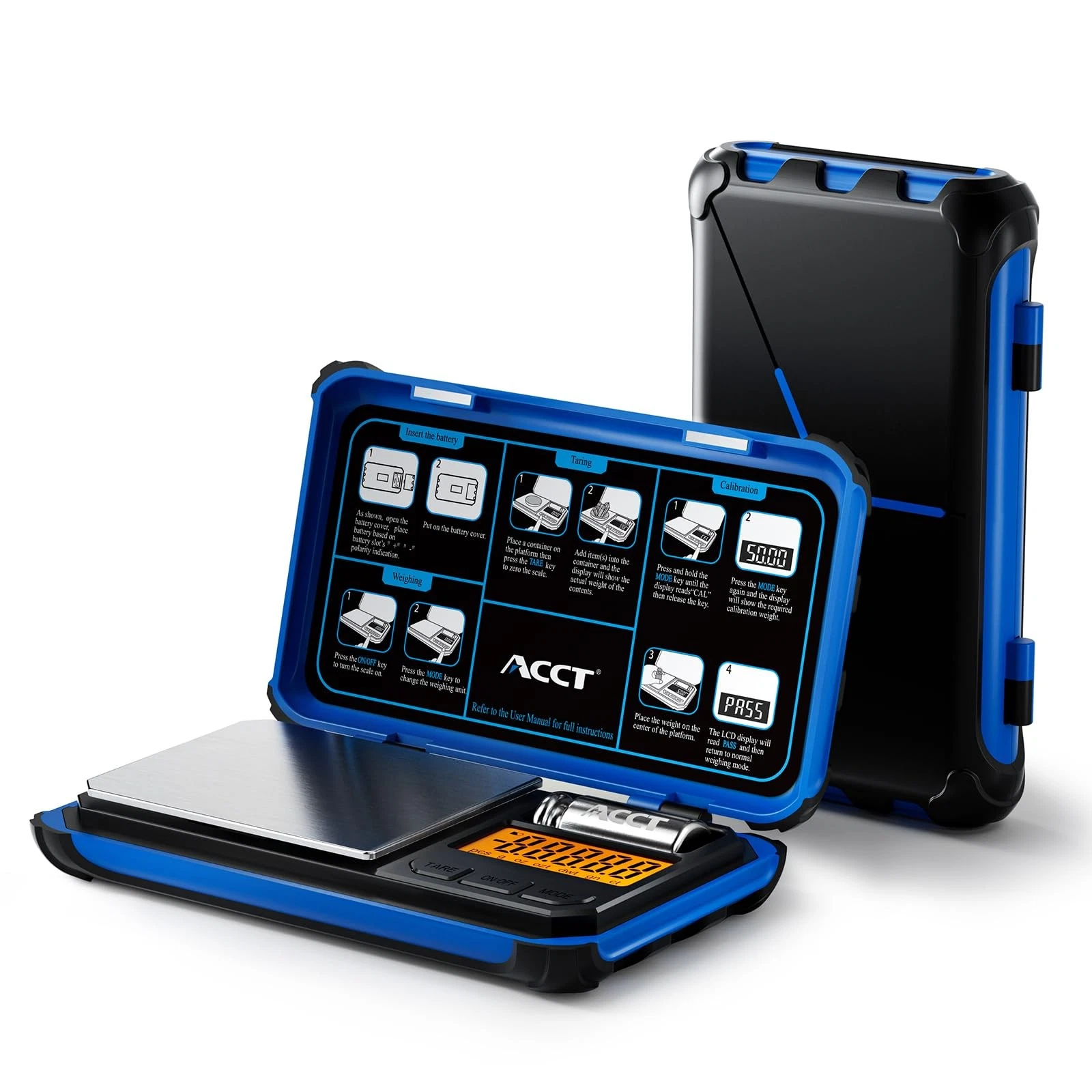 Precision Pocket Scale 200g x 0.01g - Digital Kitchen Scale for Jewelry, Food,