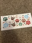 Lot of 8 Christmas Dogs & Paw Print DTF transfers — photo 3