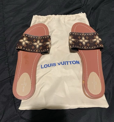 Louis Vuitton Brown Sandals for Women for sale | eBay