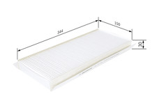 Filter Innenraumluft für FORD MAZDA FIESTA III IV KA PUMA STREET