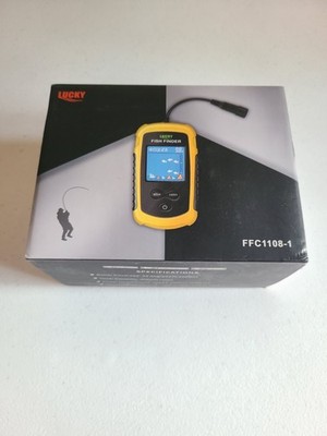 LUCKY Portable Fish Finder   Handheld Sonar, LCD Display, Castable Transducer!!!