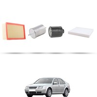 Hoffcar Wartungsset - 4 Filter FüR VW Bora 1.6 FSI 81KW Ab 2002