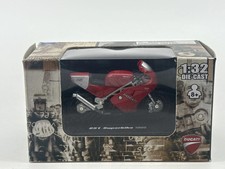 NewRay Ducati 851 Superbike 1988 Red 1:32 Diecast Motorcycle Model NIB HTF