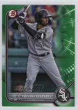 2022 Bowman Prospects Green Border 15/99 Yoelqui Cespedes #BP-87 1a69