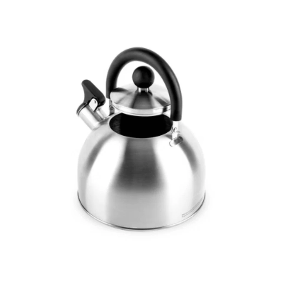 Aroma 1.5qt Stainless Steel Whistling Tea Kettle, Stovetop Use, Silver - Image 2 of 4