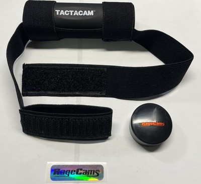 Tactacam 5.0 Camera Hunting Wide Angle Lens Cap 64gb Head Band Strap Headband