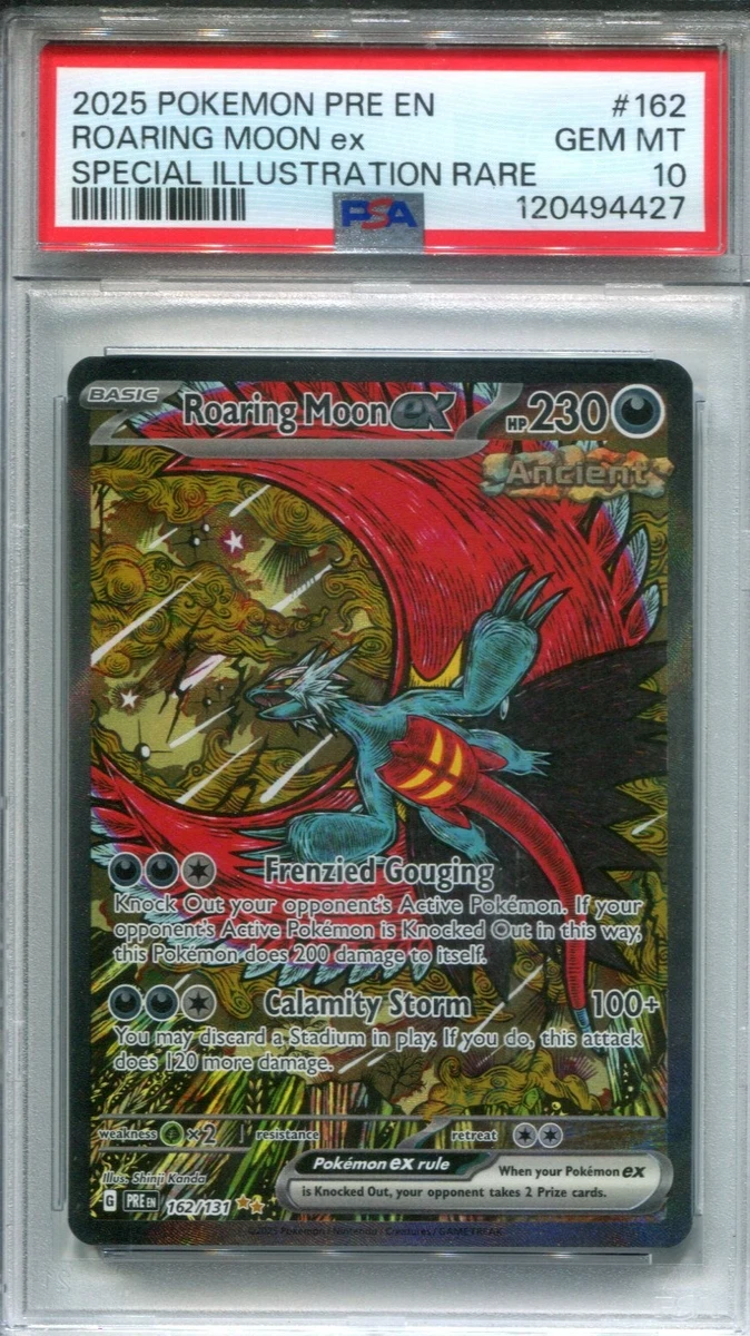 Roaring Moon Ex Pokémon TCG Cards for sale | eBay