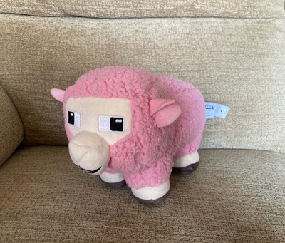 Minecraft Film Rosa Schaf Plüschtier Kuscheltier Mojang