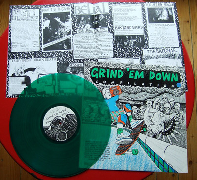 Grind 'Em Down / Crucifixion Squad, Martire, Terrible Virtue, Order Of Decay