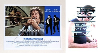 TOM BONES MALONE signed 8x10'' Photo The Blues Brothers LATE SHOW autograph COA
