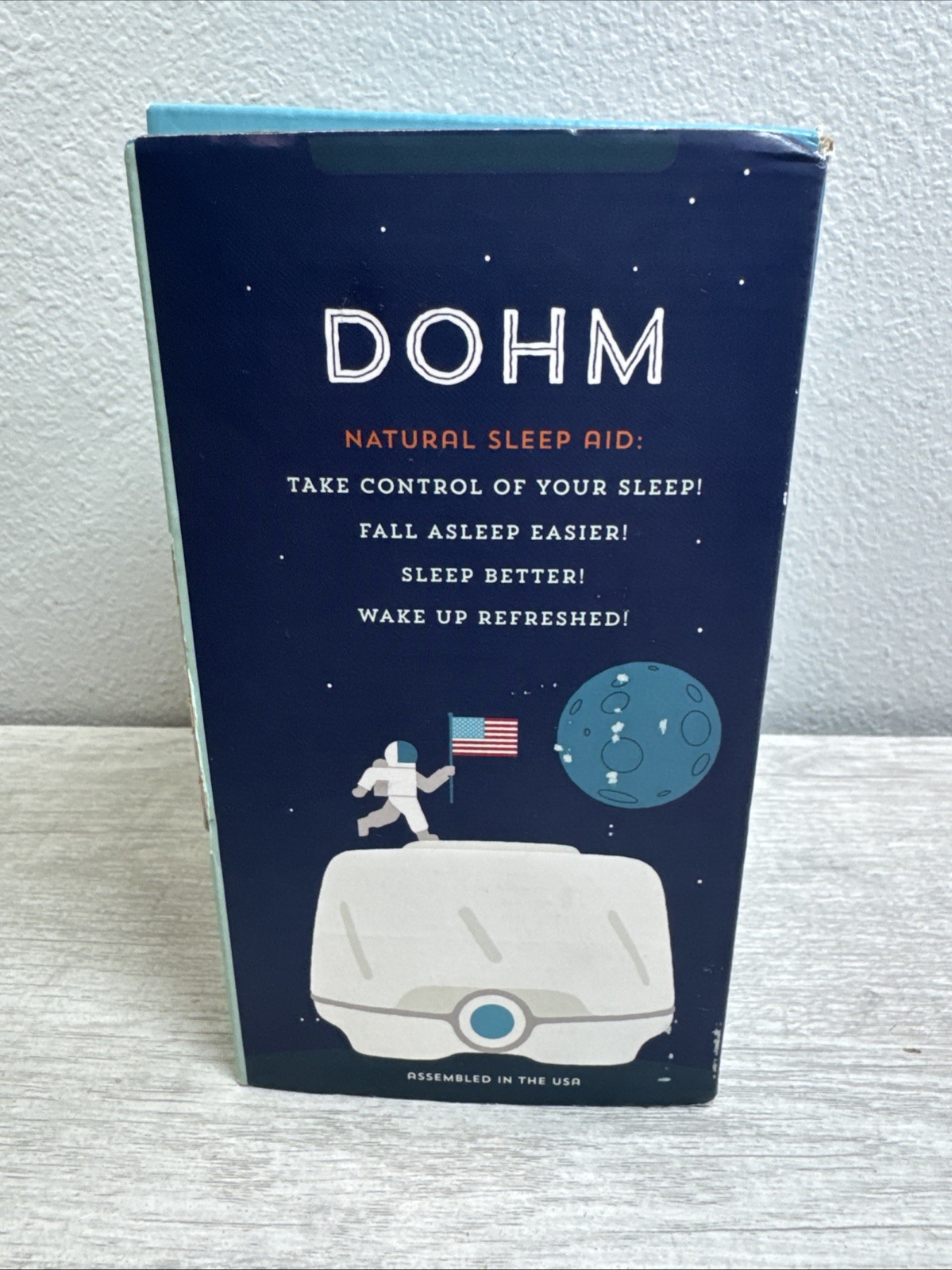 Yogasleep Dohm White  Noise Machine –Model EM1DSUSCH – Tested Works – Gray