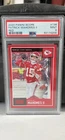 2020 Panini Score Patrick Mahomes # 136 Red Parallel PSA MINT