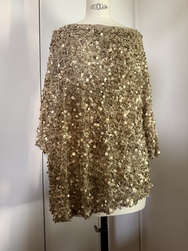 St John Gold Sequin Tunic P