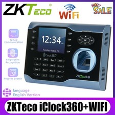 ZKTeco iclock360 WiFi TCP/IP Biometric 8000 Fingerprint Time Attendance Recorder
