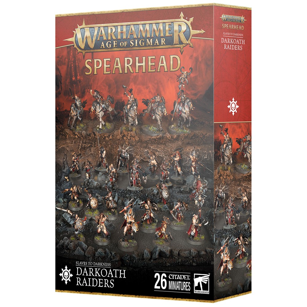 Warhammer Age of Sigmar Spearhead Slaves to Darkness Darkoath Raiders Set