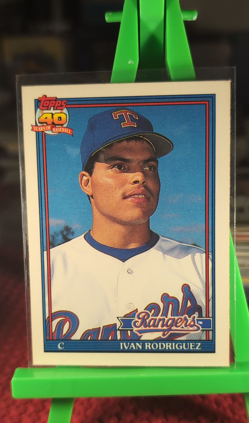 1991 Topps Traded - Ivan Rodriguez #101T (RC)
