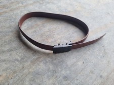 Mission Belt boys/teen size 19"-25" Leather Ratchet 40mm Brown