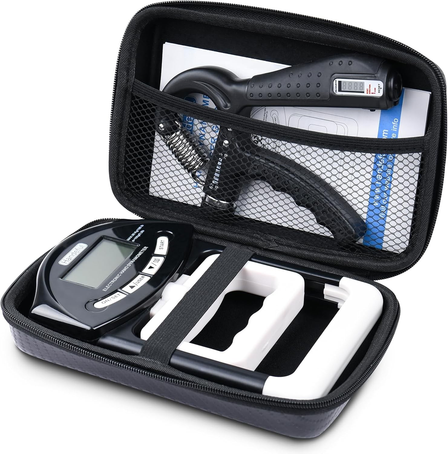 Hand Grip Strength Tester Trainer - Dynamometer Hand Grip Strength Measuring