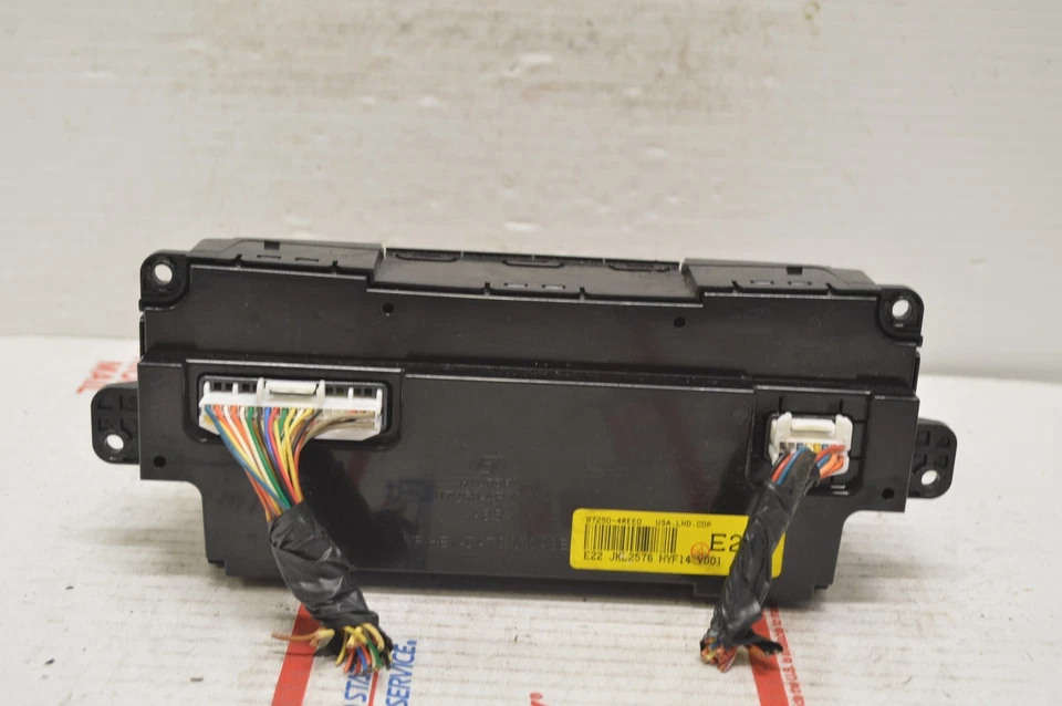14 15 Hyundai Sonata Climate Control Unit Heater Ac Temperature Hvac CI68#019 - Image 2 of 3