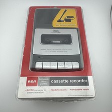 RCA Shoebox RP3504 Cassette Recorder NEW IN BOX