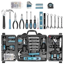 Tool Kit for Home, 144 Piece Hand Tool Set with Storage Box, Genera... Fast Ship
